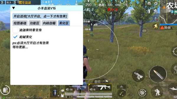 手机和平精英辅助透视